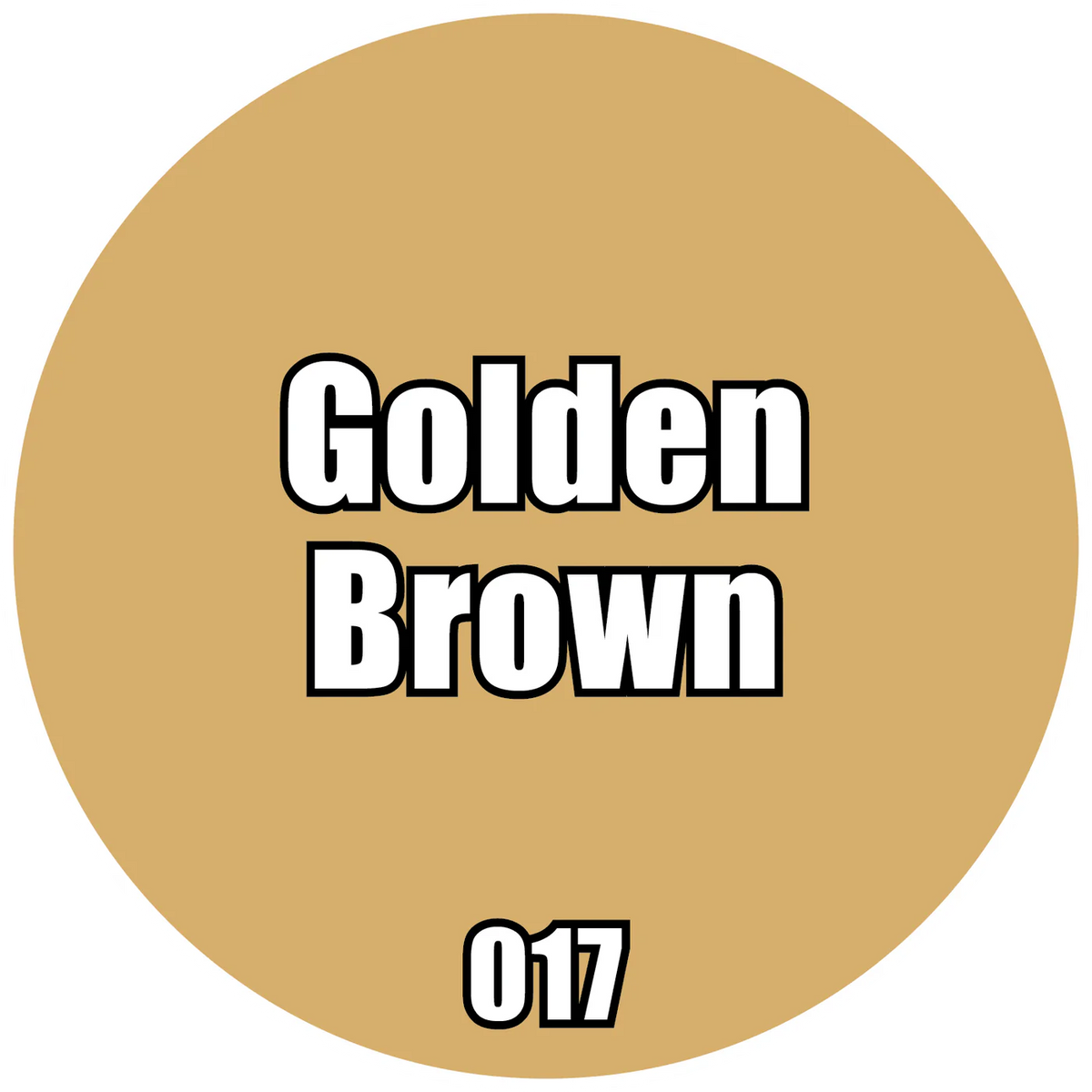 017-Pro Acryl Golden Brown