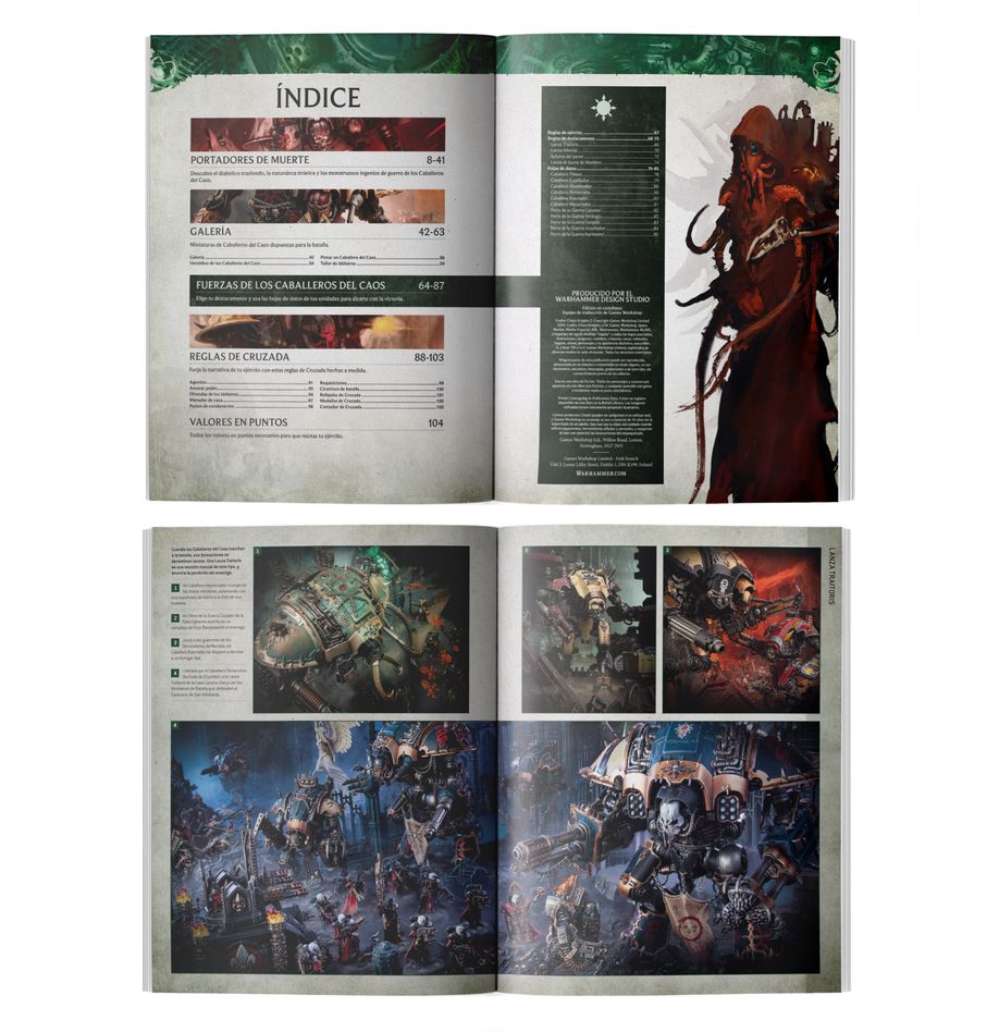CODEX: CHAOS KNIGHTS (ENGLISH)