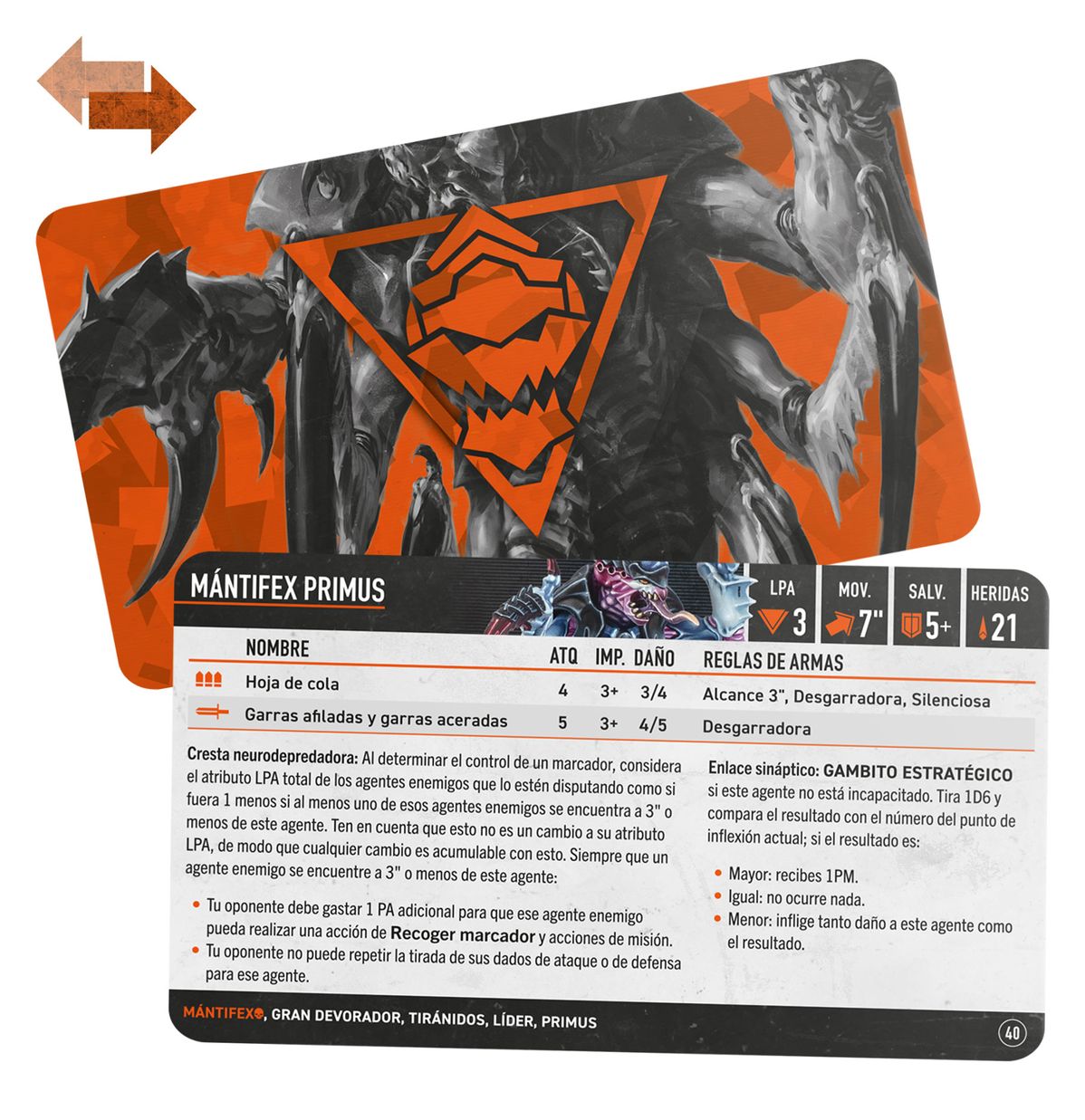 KILL TEAM DATACARDS: RAVENERS (ESPAÑOL)