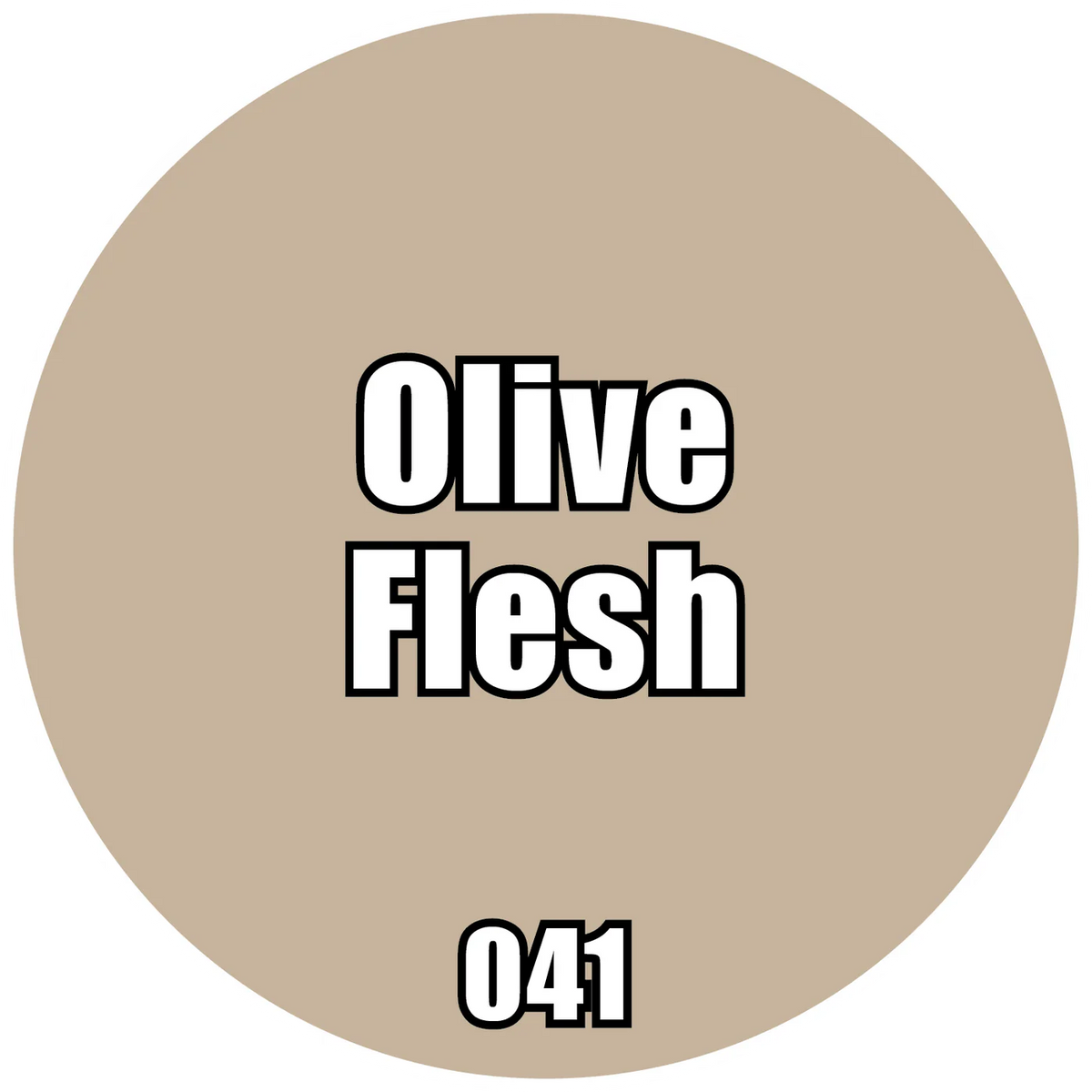 041-Pro Acryl Olive Flesh