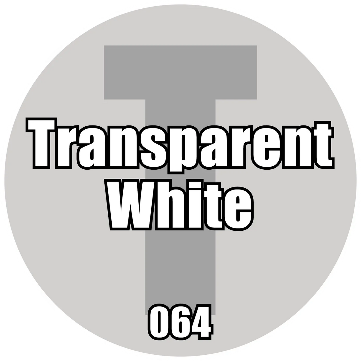 064-Pro Acryl Transparent White