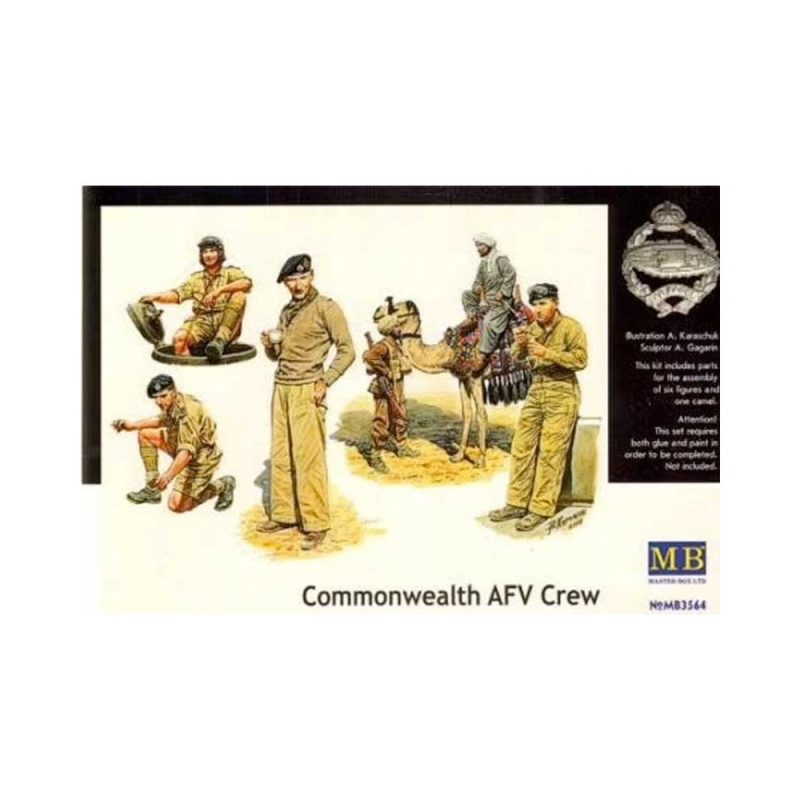 Commonwealth AFV Crew Master Box MB3564 1:35