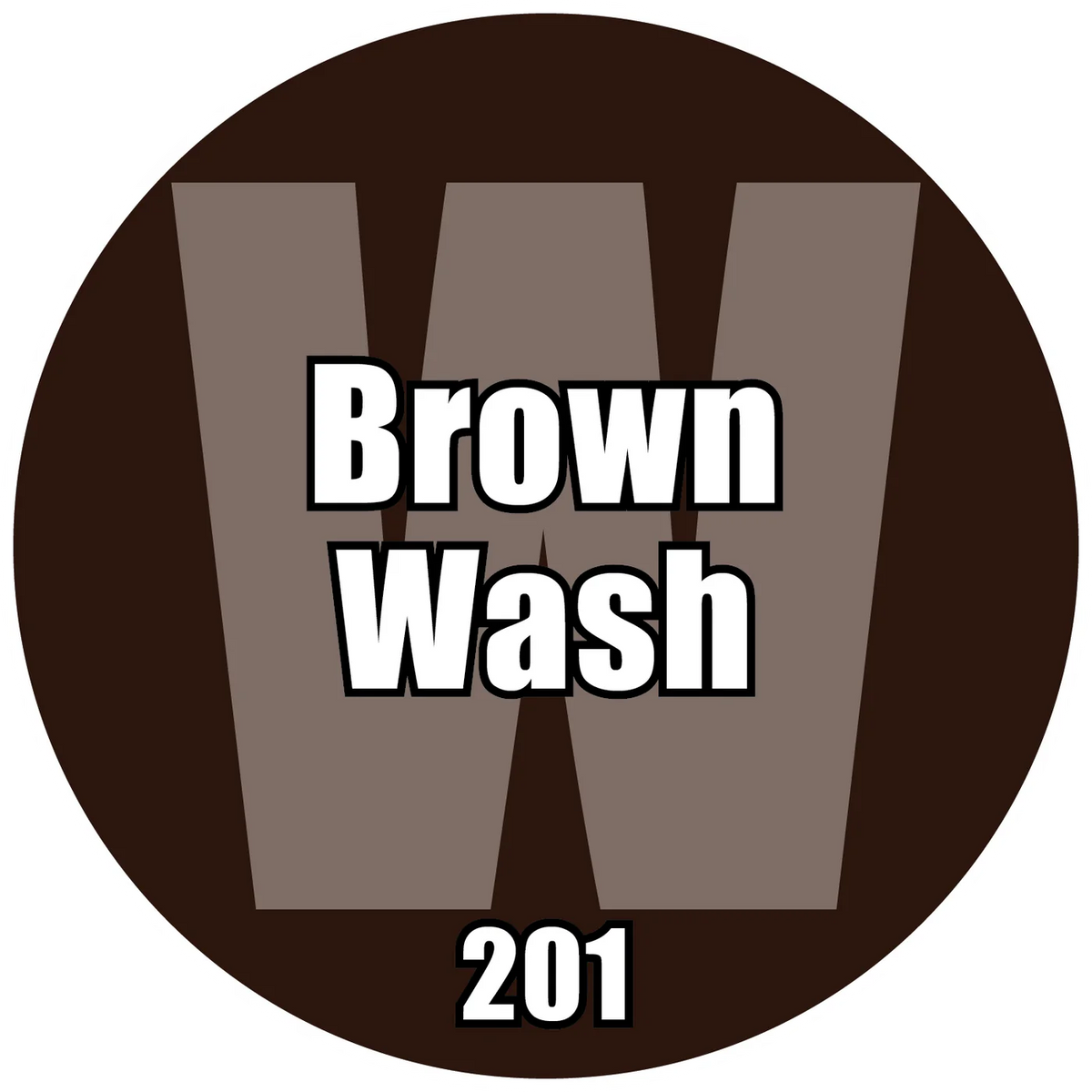 201 - Pro Acryl Brown Wash