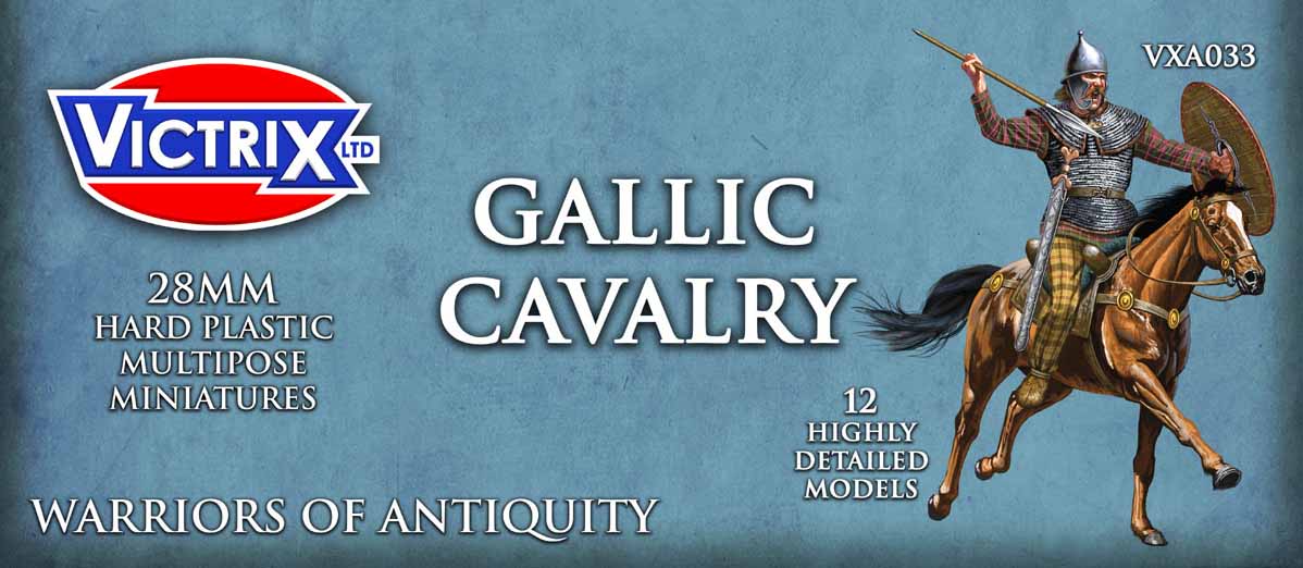 VICTRIX - Ancient Gallic Cavalry VXA033
