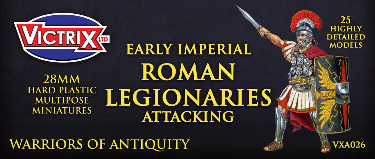 VICTRIX - Early Imperial Roman Legionaries Attacking VXA026