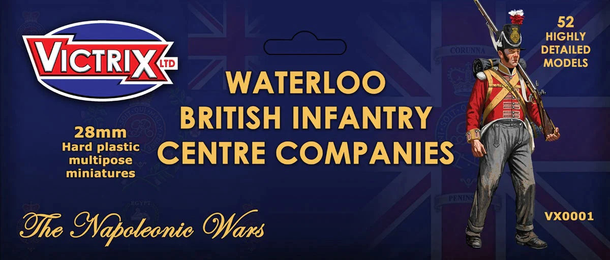 VICTRIX - Waterloo British Infantry Centre Companies
