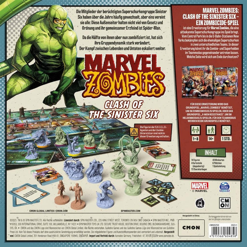 Marvel Zombies Clash of The Sinister Six Expansion