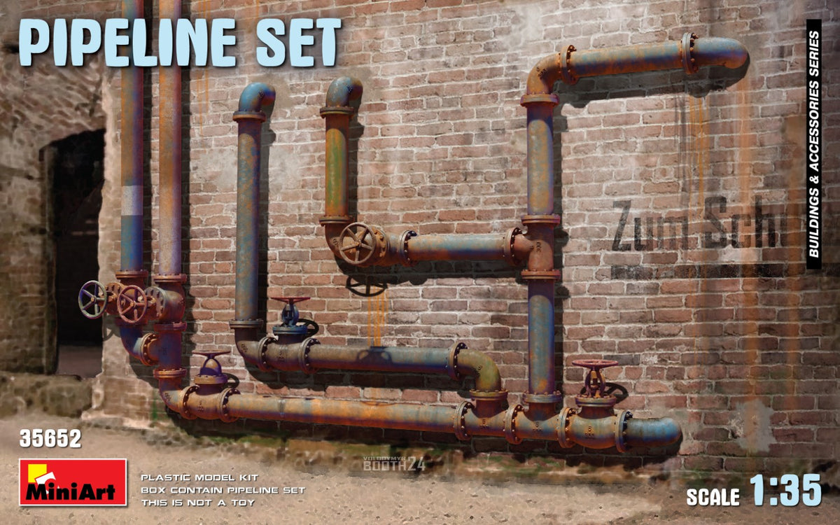 Miniart 1/35 Pipeline Set (35652)