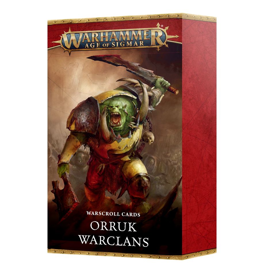 Warscroll Cards: Orruk Warclans (Español)