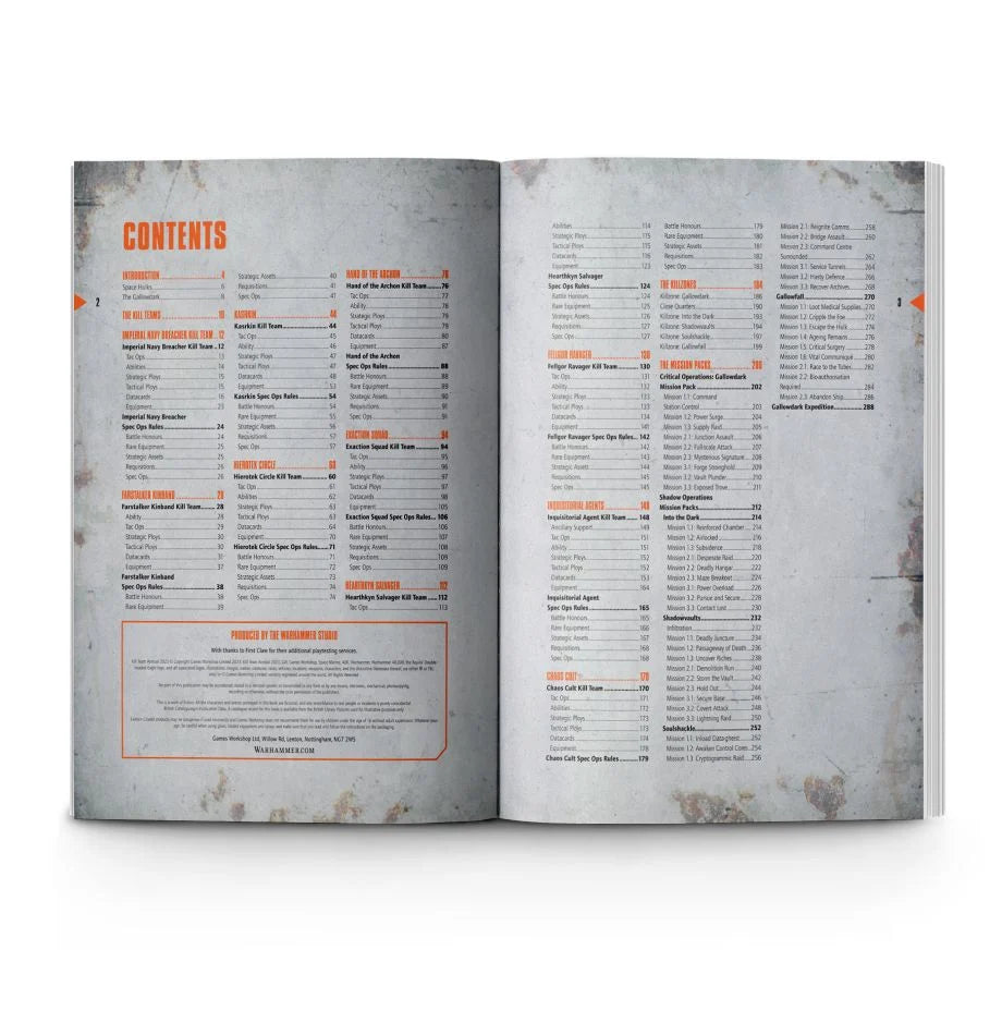 Kill Team Annual 2023: Season of the Gallowdark (Inlges)