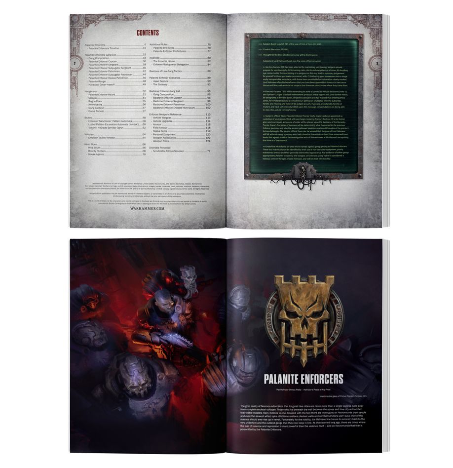 NECROMUNDA: BASTIONS OF LAW