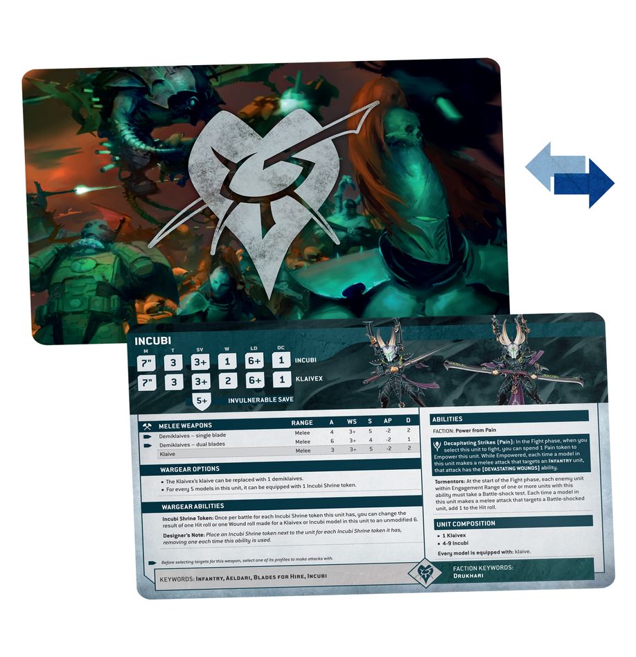 DATASHEET CARDS: DRUKHARI (ENGLISH)