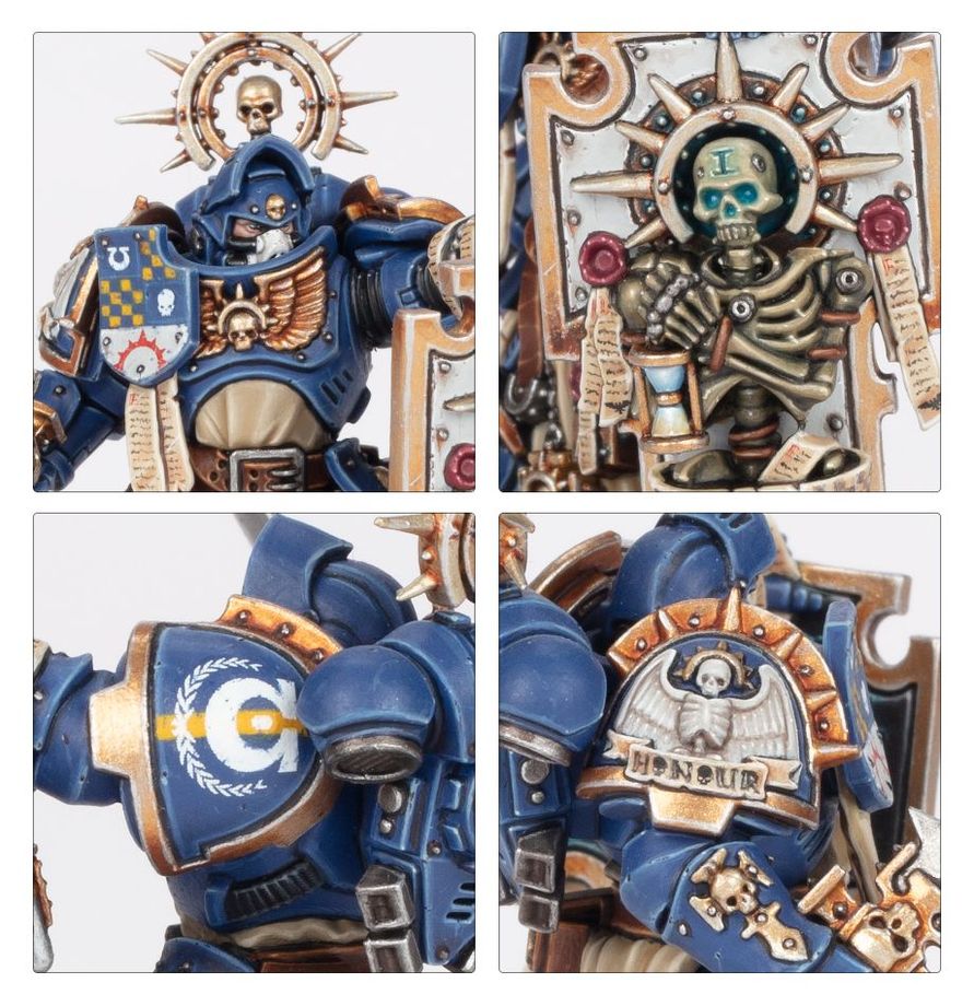 SPACE MARINES: Captain with Relic Shield