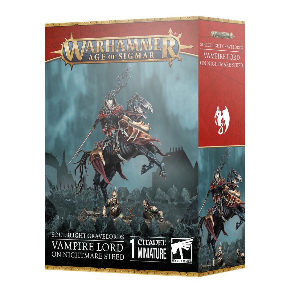 S/GRAVELORDS: VAMPIRE LORD ON NIGHTMARE STEED
