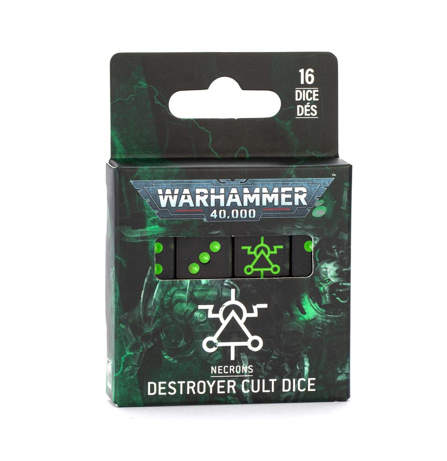 NECRONS: DESTROYER CULT DICE