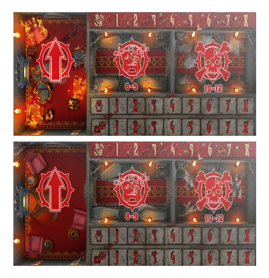 Vampire Team – Double-sided Pitch and Dugouts Set