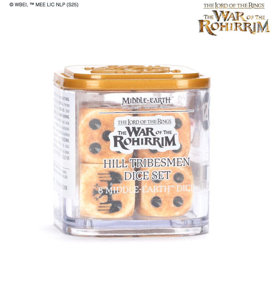 MIDDLE-EARTH SBG:HILL TRIBESMEN DICE SET