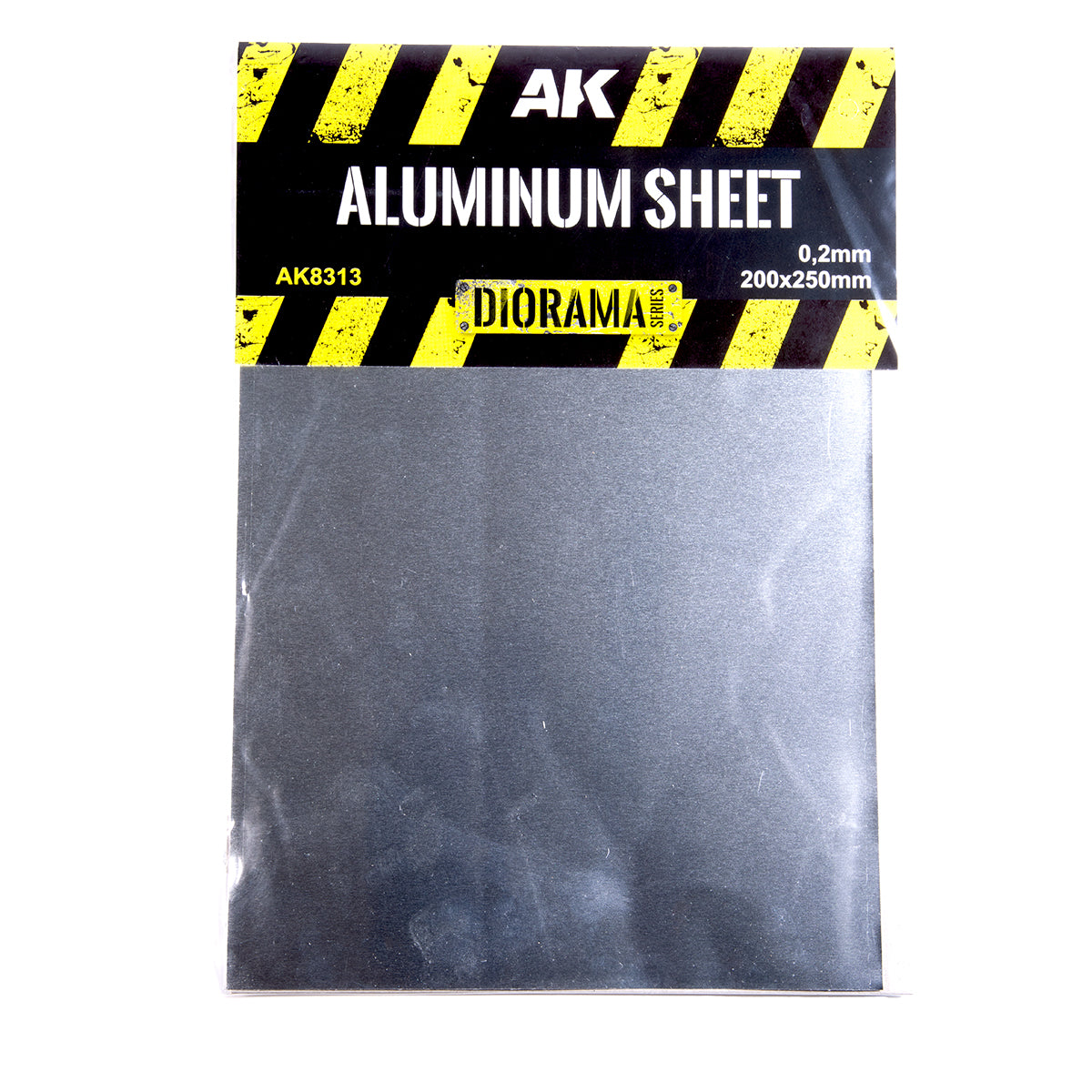 AK8313 ALUMINUM SHEET 200UM (MICROMETER) 200X250MM