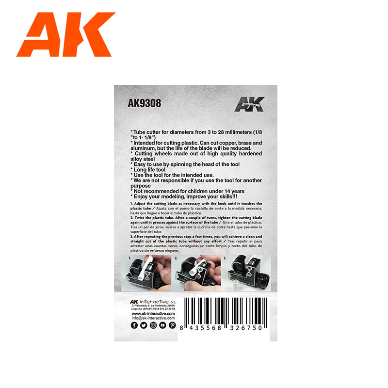 AK9308 TUBE CUTTER