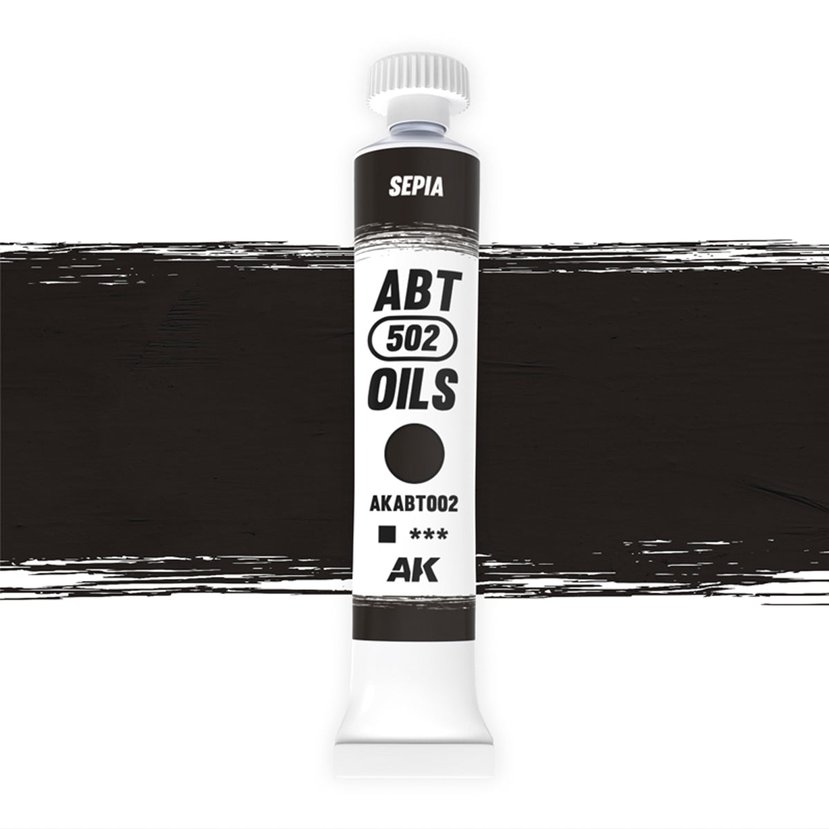 ABTEILUNG 502 SEPIA OIL PAINT 20ML AK ABT002