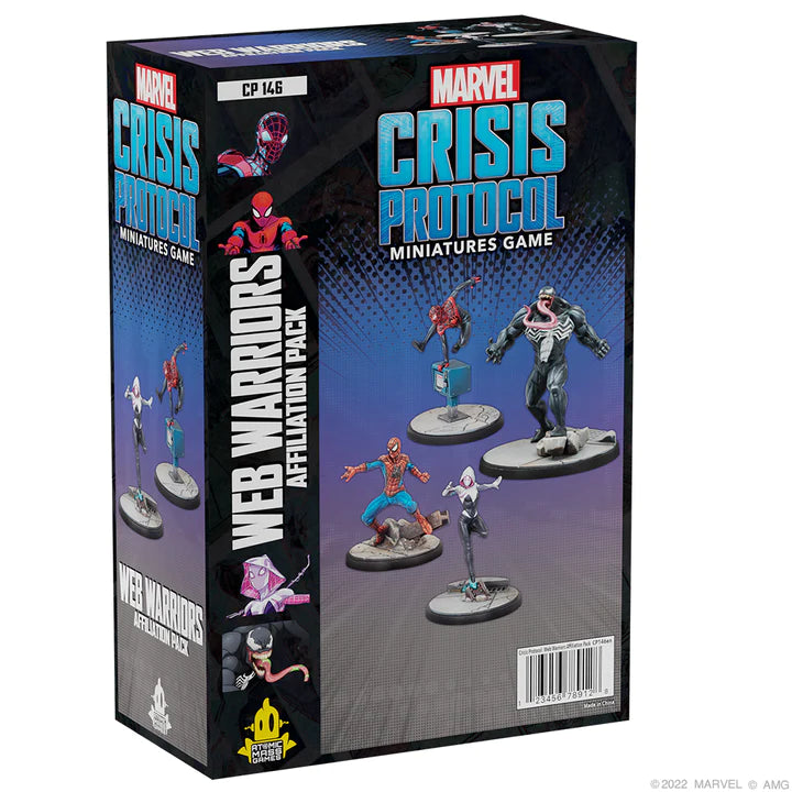 MARVEL CRISIS PROTOCOL: Web Warriors Affiliation Pack
