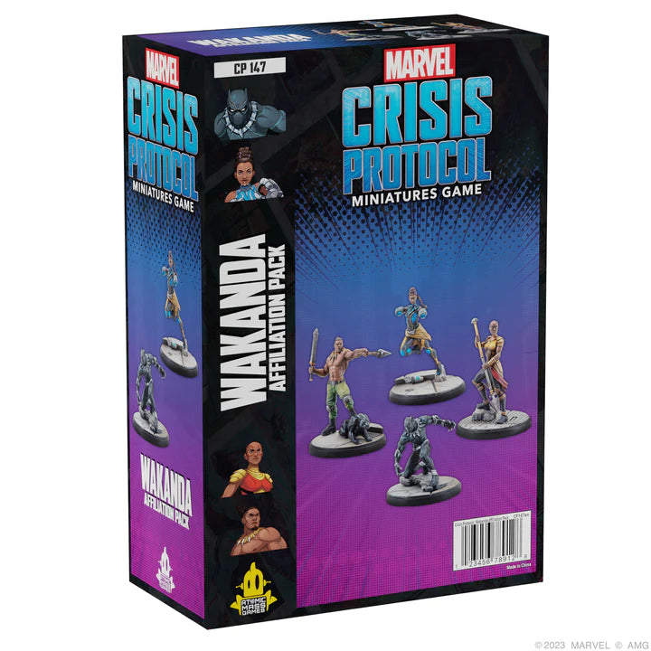 MARVEL CRISIS PROTOCOL: Wakanda Affiliation Pack