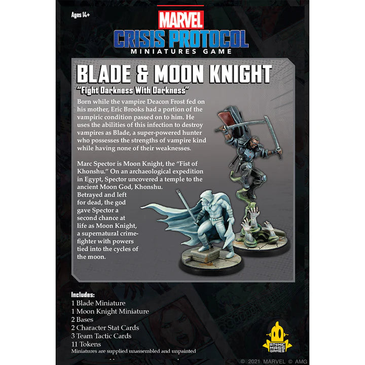 MARVEL CRISIS PROTOCOL: Blade & Moon Knight
