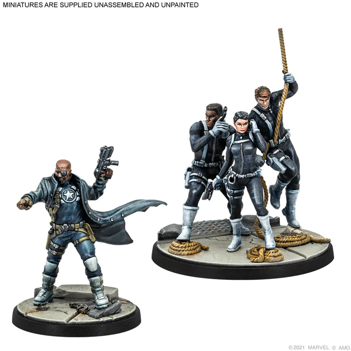 MARVEL CRISIS PROTOCOL: Nick Fury & S.H.I.E.L.D Agents