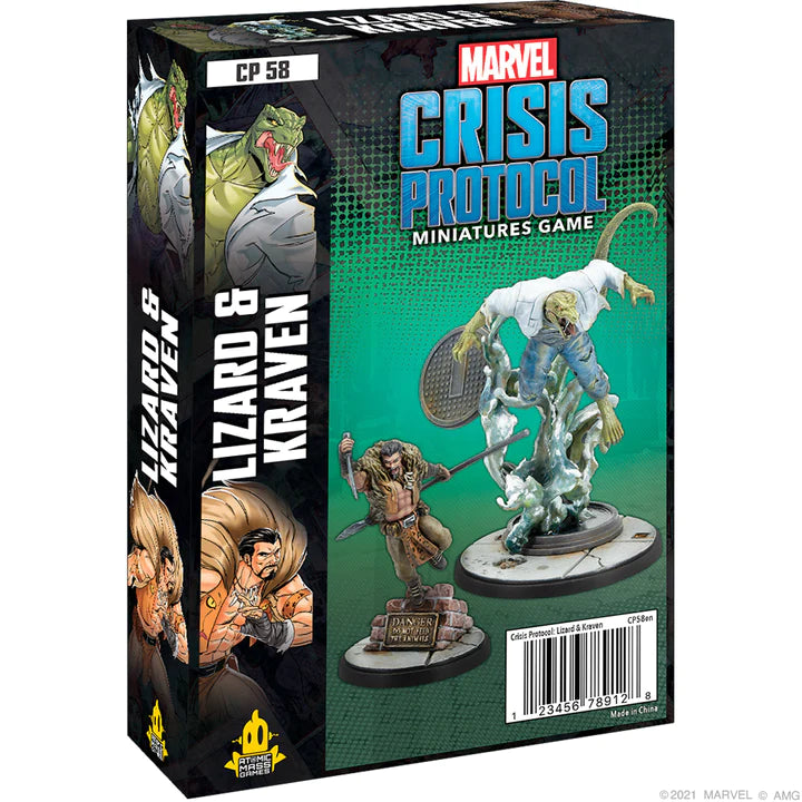 MARVEL CRISIS PROTOCOL: Lizard & Kraven
