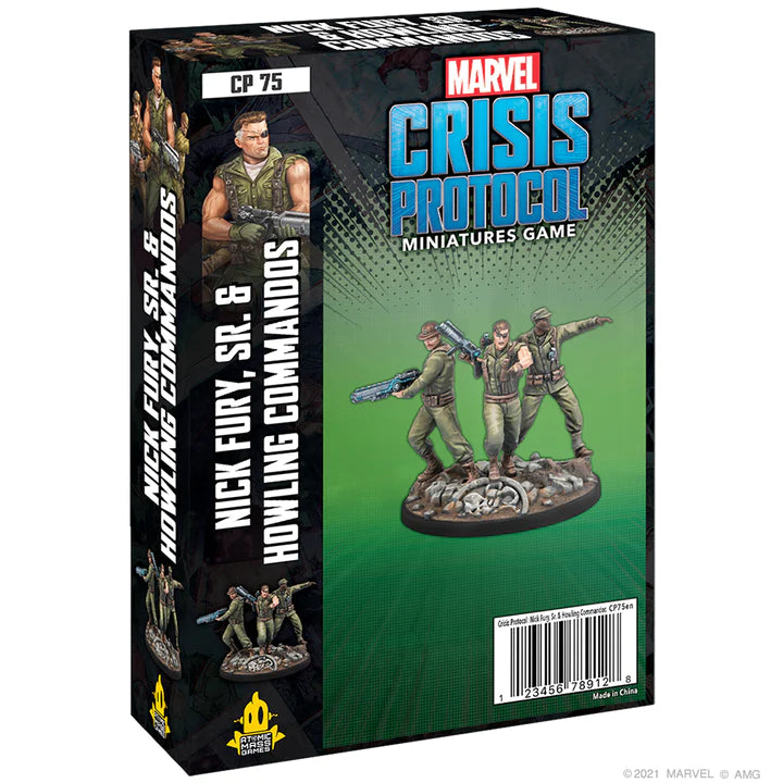 MARVEL CRISIS PROTOCOL: Nick Fury Sr. & Howling Commandos