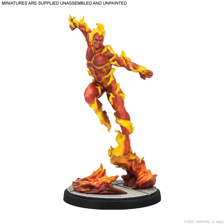 MARVEL CRISIS PROTOCOL: Captain America & The Original Human Torch