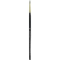 Da Vinci Watercolor series 35 Maestro Kolinsky Sable Brush Round, Long Tapered Round, Short Handle, Size 0