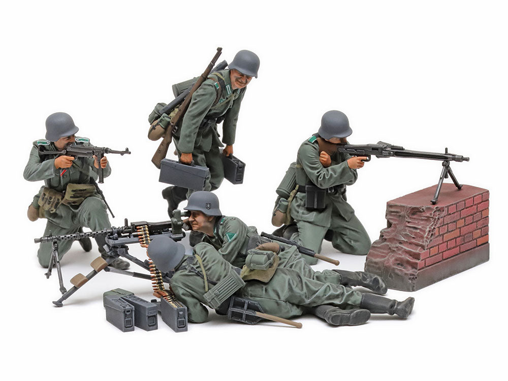 TAM35386 1:35 Tamiya German Machine Gun Team (Mid-WW2)