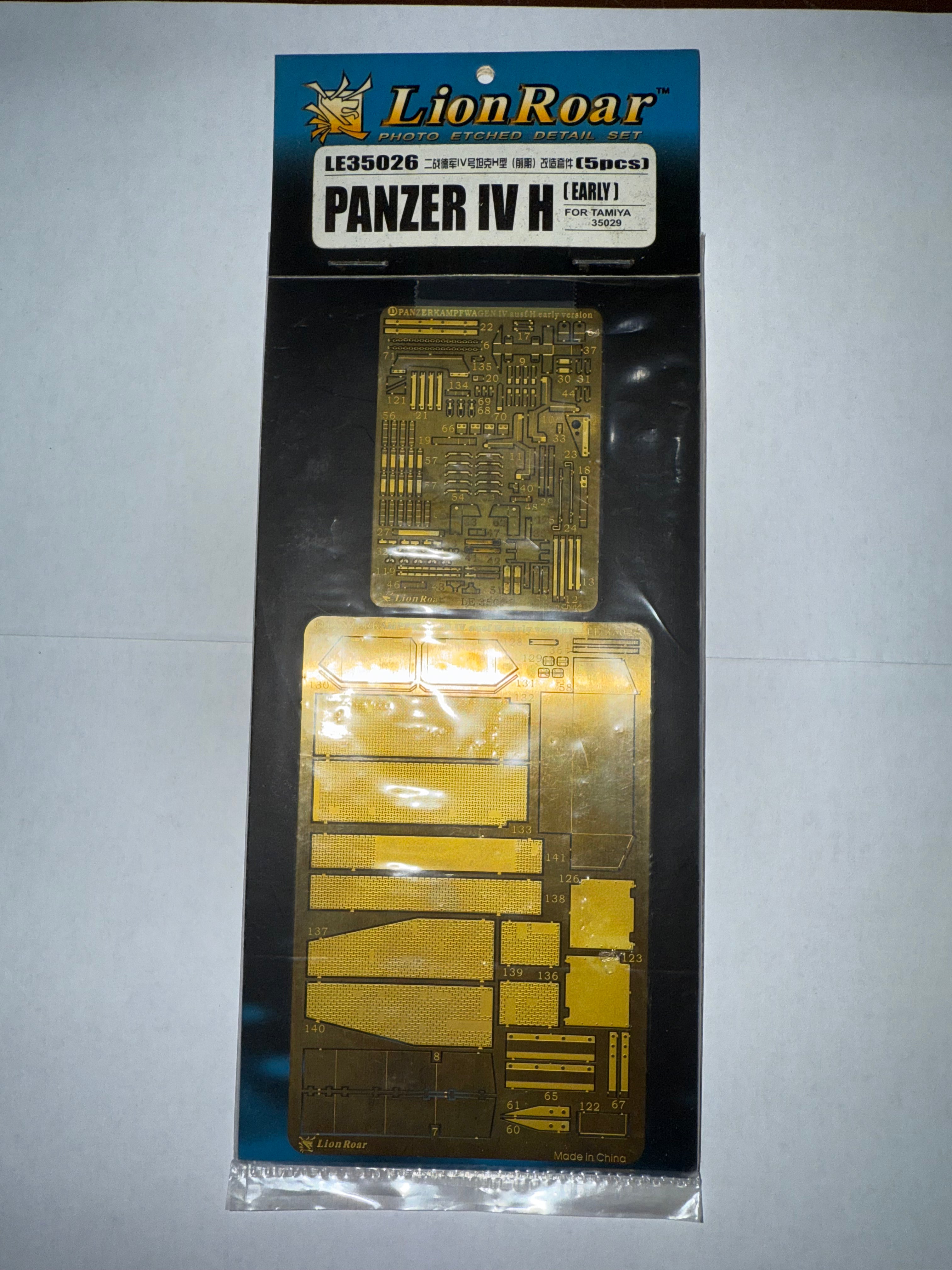 Lion Roar No. LE35026 |1:35 Photo Etched