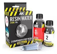 AK8043 Resin epoxy water. 2 componentes 375ml