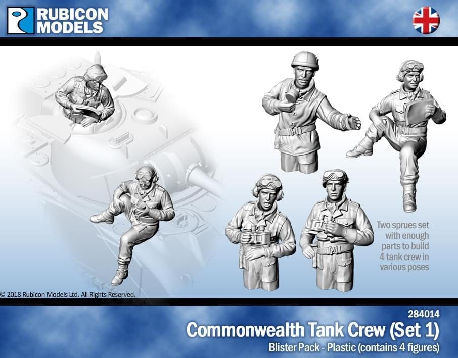Rubicon Models. 284014 Commonwealth Tank Crew