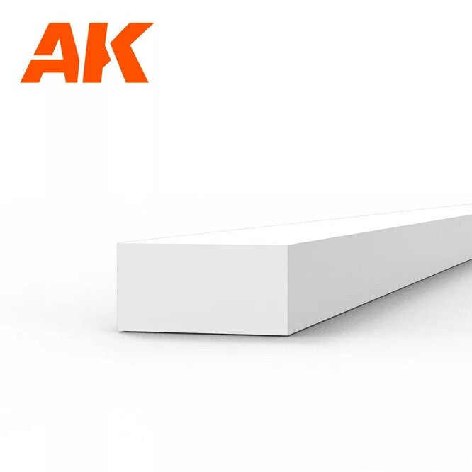 STRIPS 1.50 X 3.00 X 350MM – STYRENE STRIP – (10 UNITS) AK6526