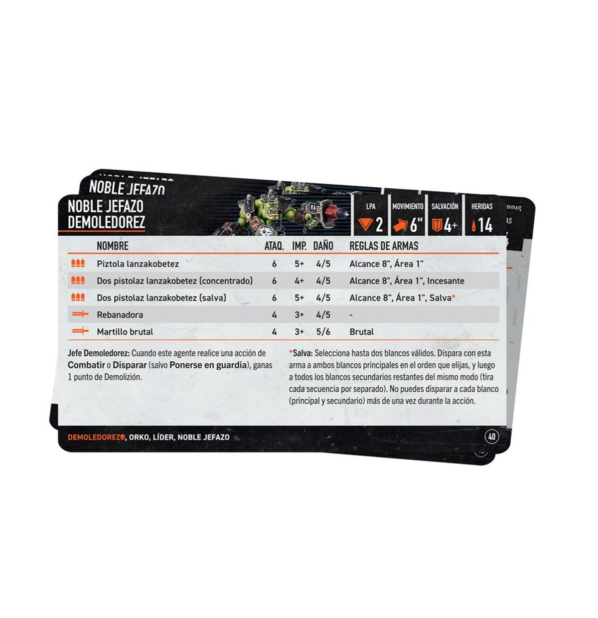 KILL TEAM DATACARDS: WRECKA KREW (ESPAÑOL)