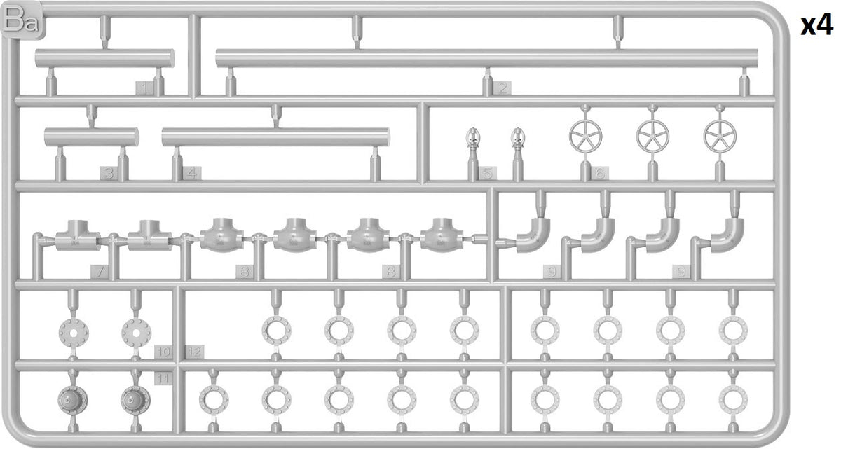 Miniart 1/35 Pipeline Set (35652)