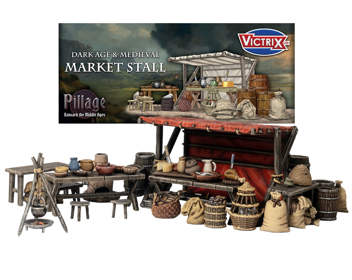 VXE008 Market Stall (Medieval & Dark Ages)