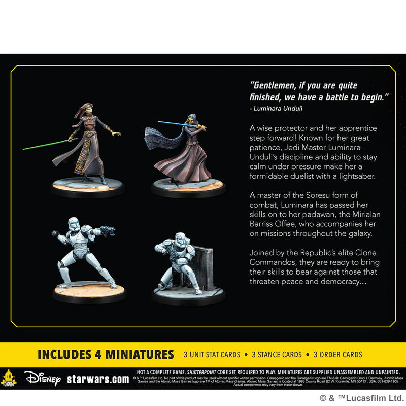 Star Wars: Shatterpoint - Plans and Preparation Squad Pack Regular price