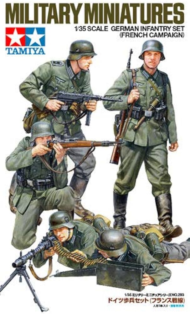 1:35 - FIGURINE WW2 fallschirmjager #4 german paratrooper by modelkit