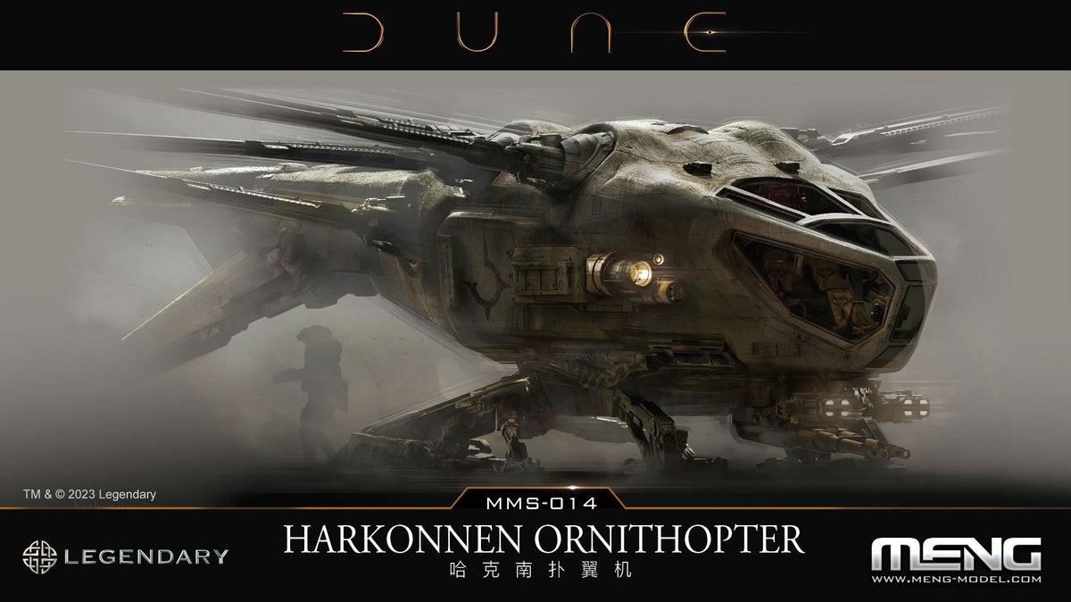 MENG Harkonnen Ornithopter (DUNE)