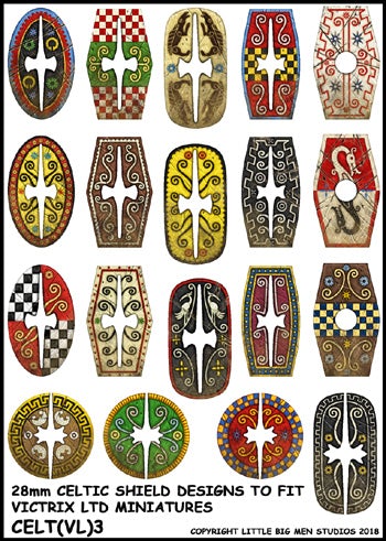 VICTRIX: Gallic Shield Transfers 3