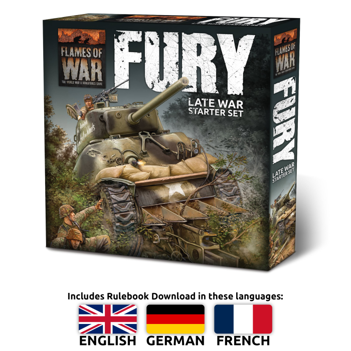 FWBX20 Fury Boot Camp - Mid & Late War Mini Starter set
