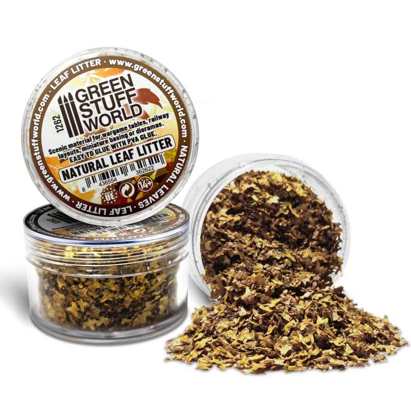 GSW 1262: NATURAL LEAF LITTER - NATURAL COLOR