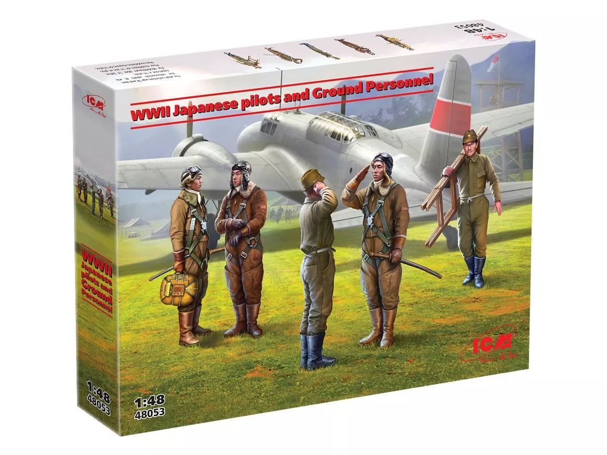 1/48 japanese pilots and ground personnel ICM48053