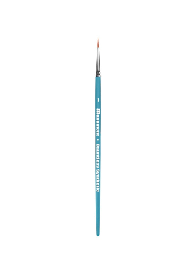Monument Hobbies Dauntless Series Brushes: Dauntless Synthetic #1 (DNT-SYN-1)