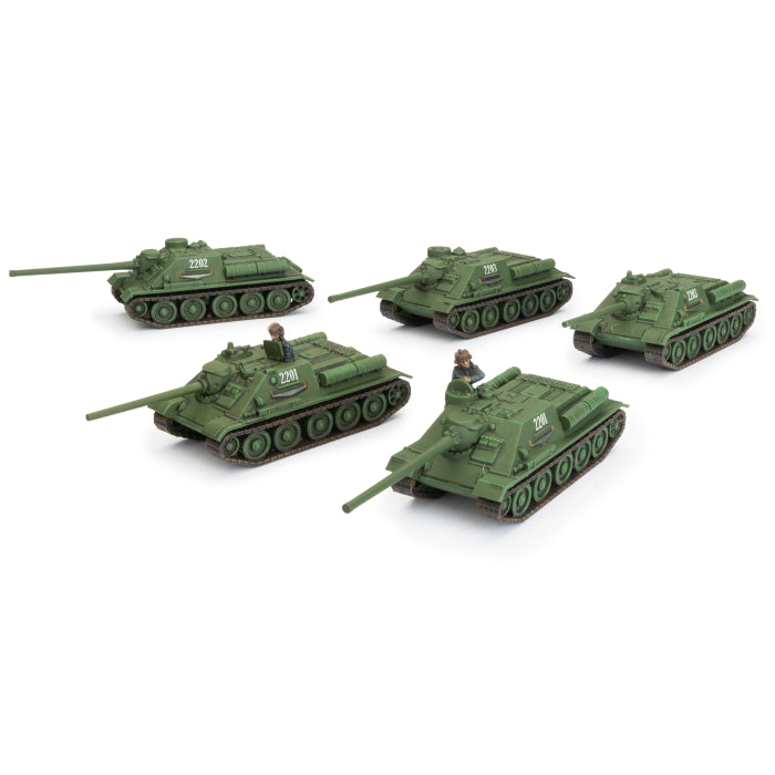 SBX64 SU Tank-Killer Battery (Late War x5 Tanks Plastic)