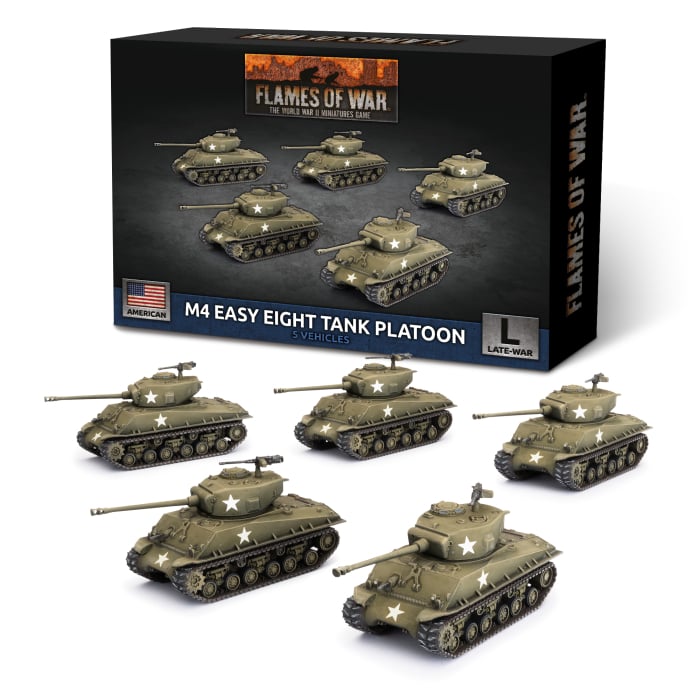 UBX91 M4 Easy Eight (76mm) Platoon (x5 Plastic)